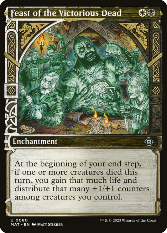 Feast of the Victorious Dead (Showcase) [March of the Machine: The Aftermath] Foil