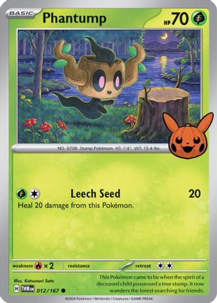 Phantump (12) - Trick or Trade BOOster Bundle 2024