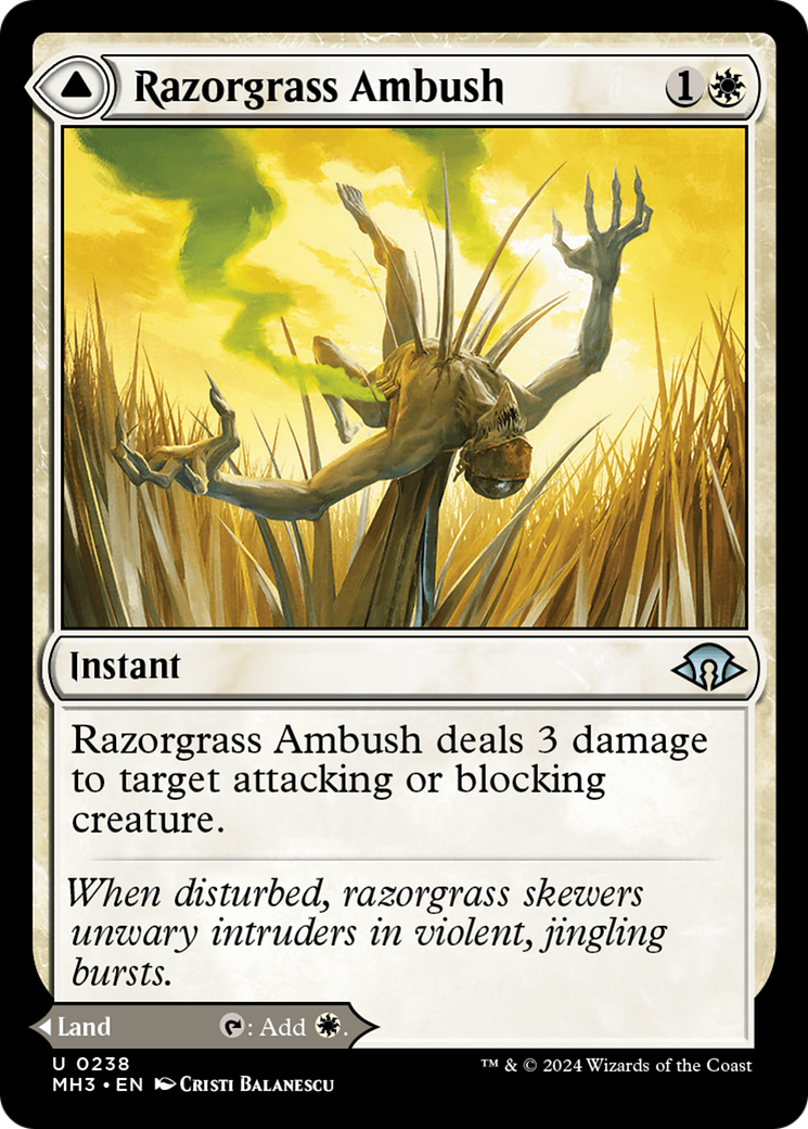 Razorgrass Ambush (238) Foil - Modern Horizons 3