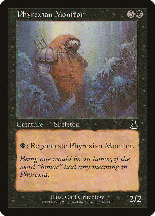 Phyrexian Monitor [Urza's Destiny] Foil