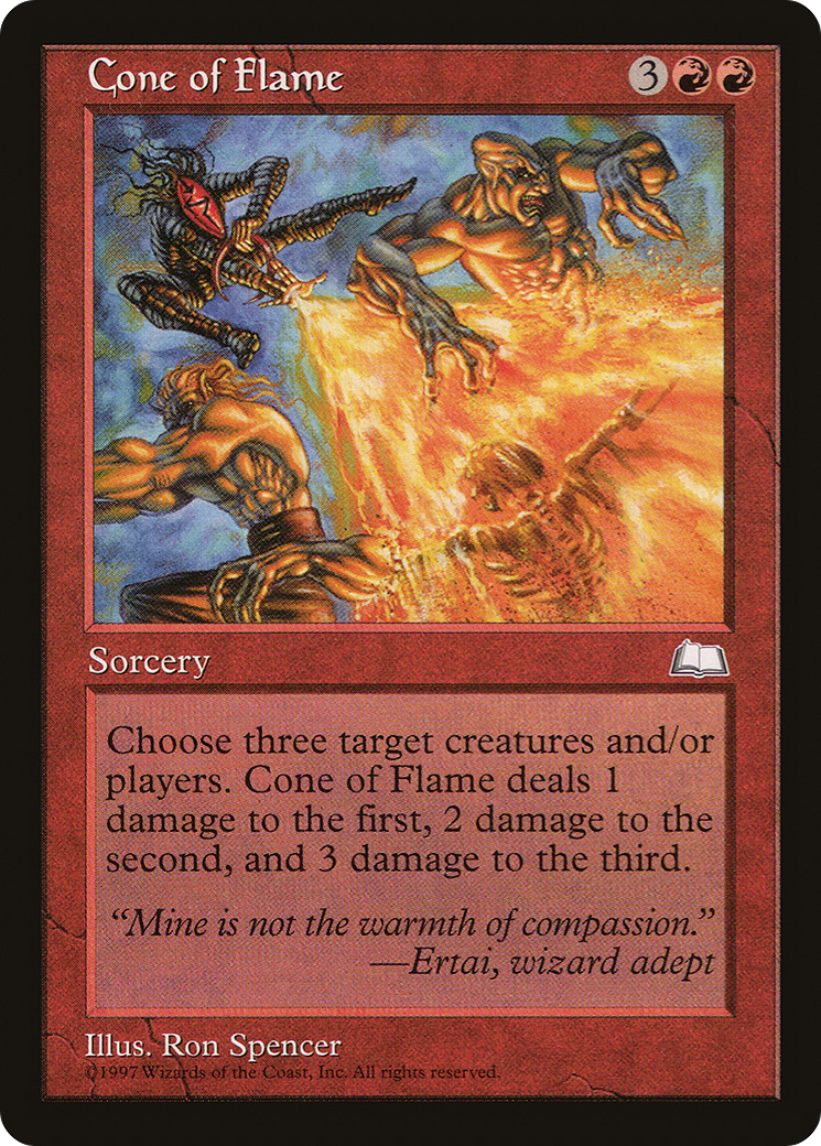 Cone of Flame [Weatherlight]