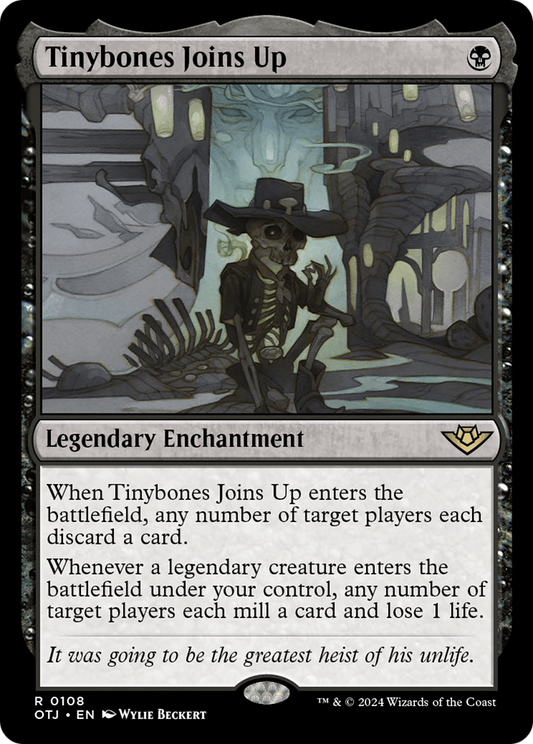 Tinybones Joins Up [Outlaws of Thunder Junction] Foil