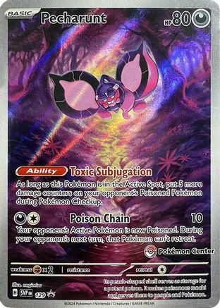 Pecharunt - 129 (Pokemon Center Exclusive) (129) Holofoil - SV Scarlet & Violet Promo Cards