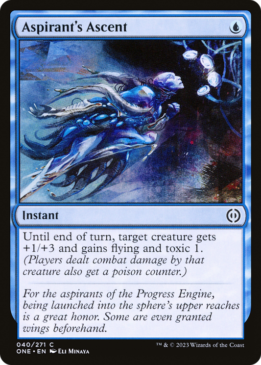 Aspirant's Ascent [Phyrexia: All Will Be One] Foil