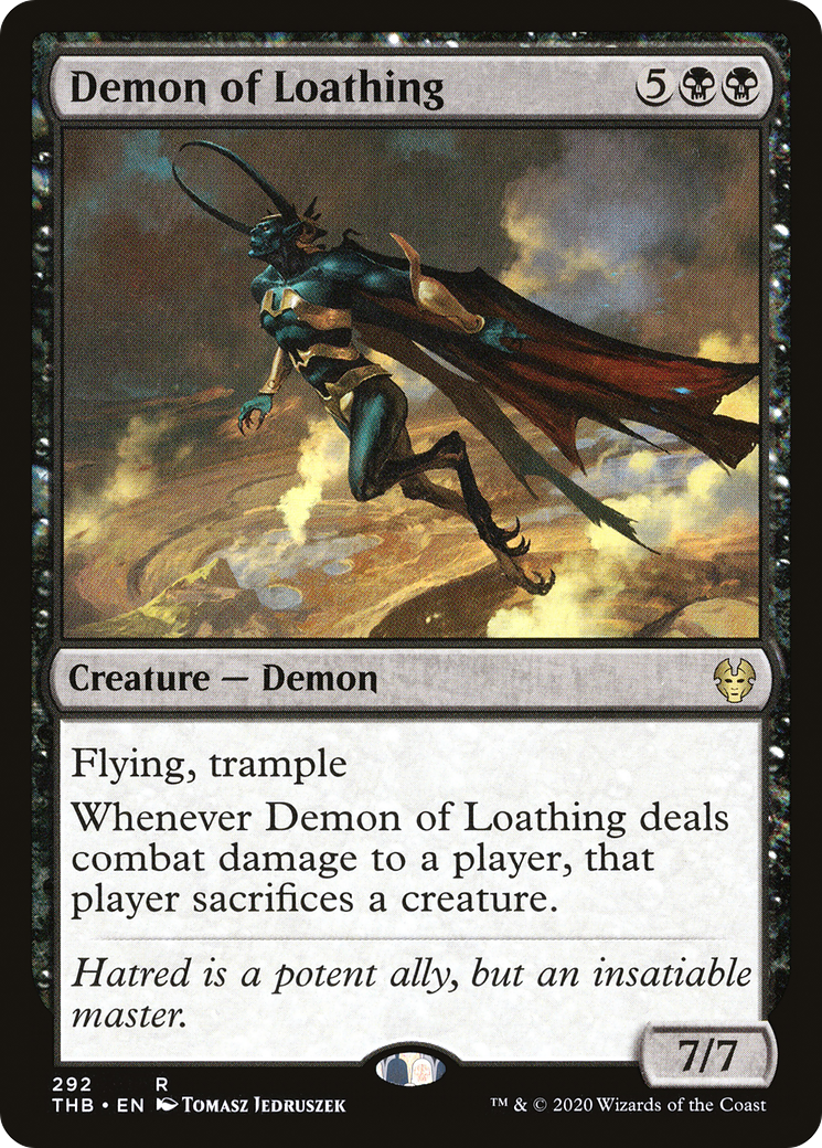 Demon of Loathing [Theros Beyond Death] Foil