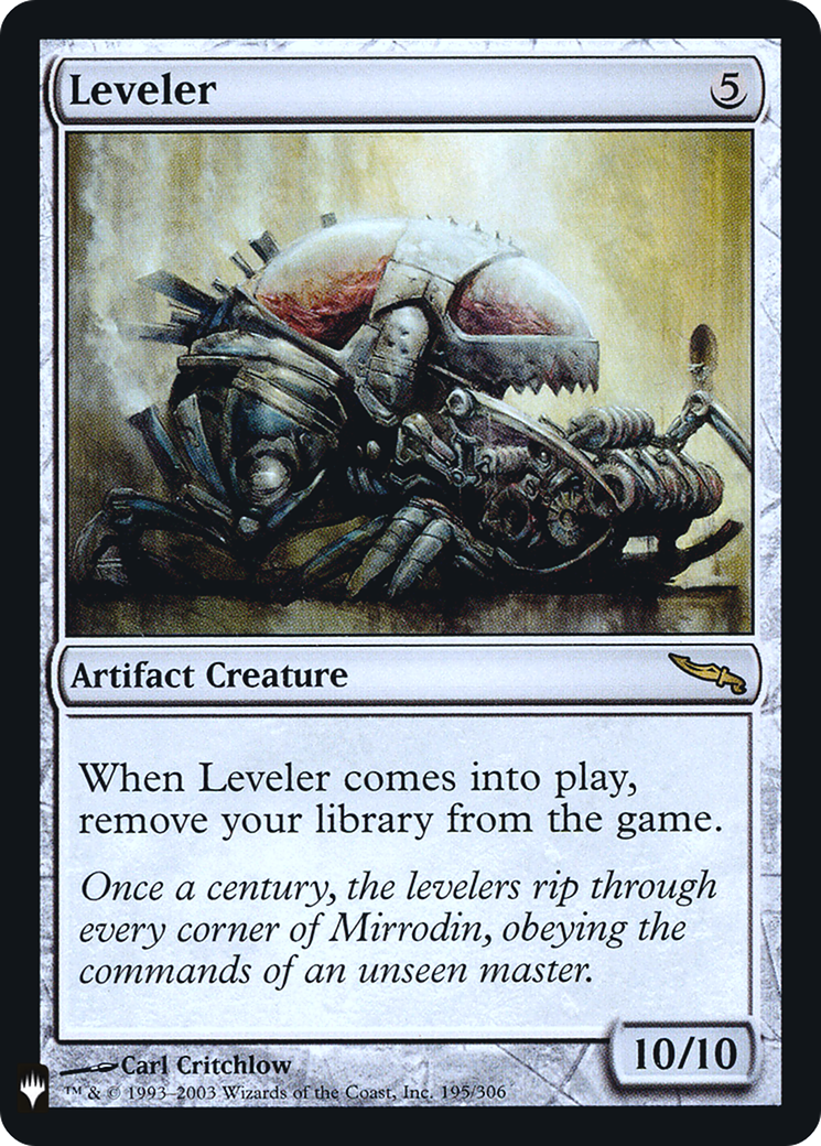 Leveler (MRD-195) Foil - The List