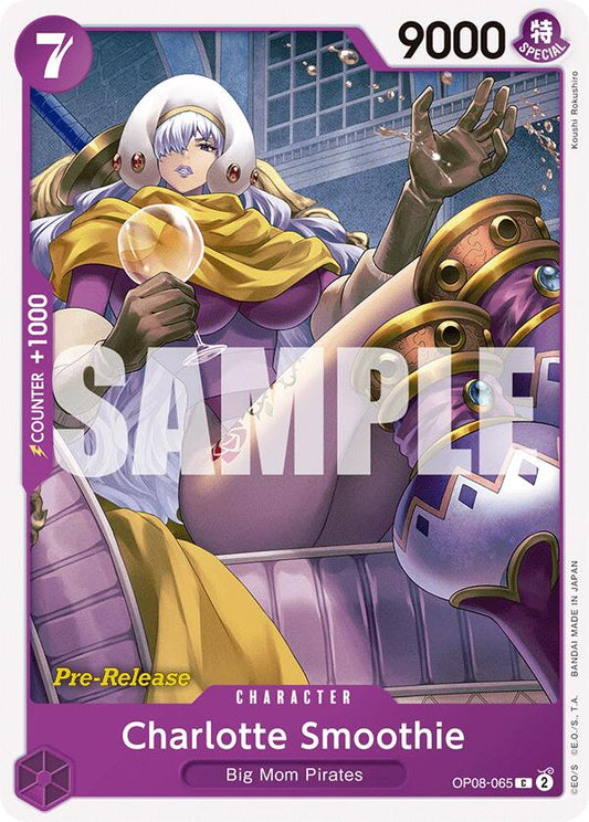 Charlotte Smoothie  (OP08-065) - Two Legends Pre-Release Cards