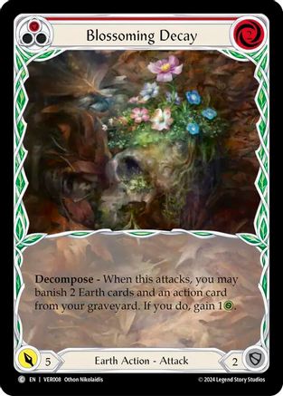 Blossoming Decay (Red) (VER008) - Blitz Deck: Rosetta - Verdance