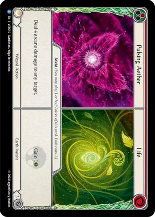 Pulsing Aether // Life (VER015) - Blitz Deck: Rosetta - Verdance