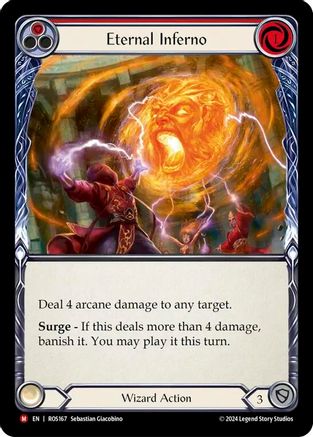Eternal Inferno (ROS167) Rainbow Foil - Rosetta