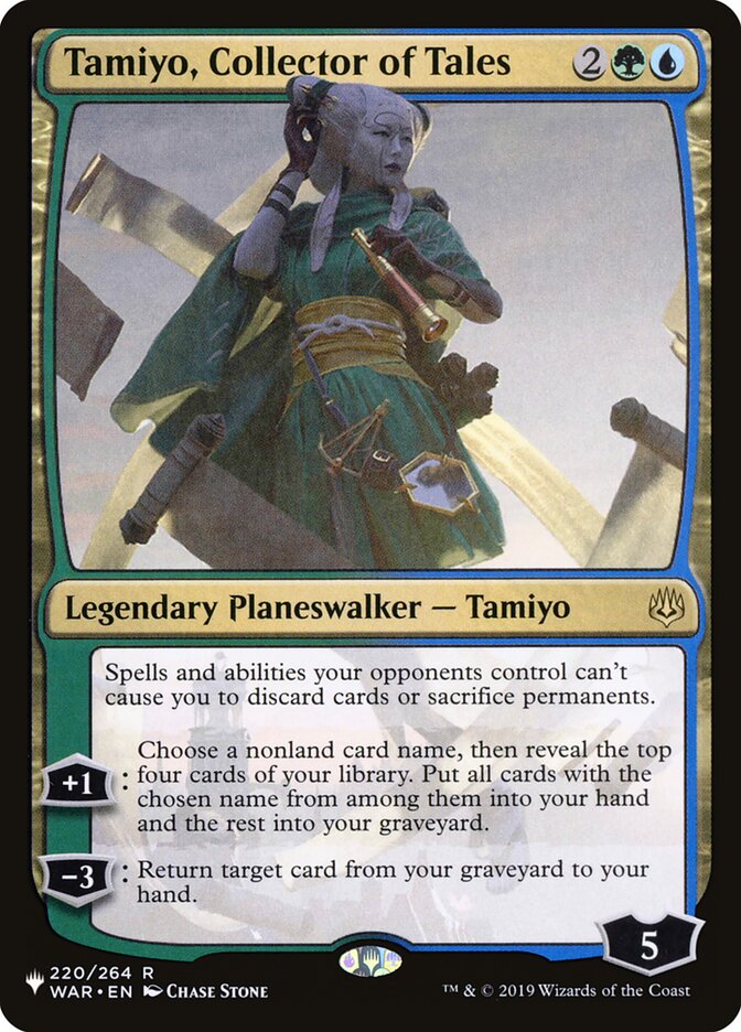 Tamiyo, Collector of Tales [The List] | Silver Goblin