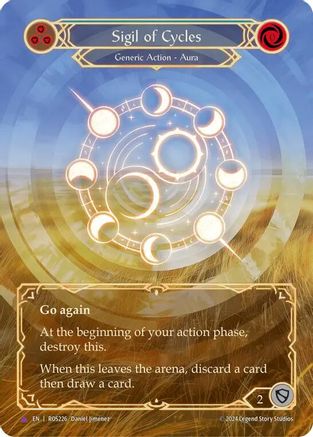 Sigil of Cycles (Marvel) (ROS226) Cold Foil - Rosetta