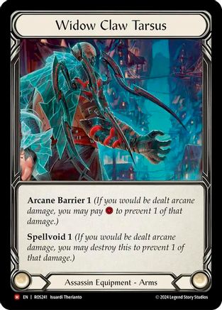 Widow Claw Tarsus (ROS241) Cold Foil - Rosetta