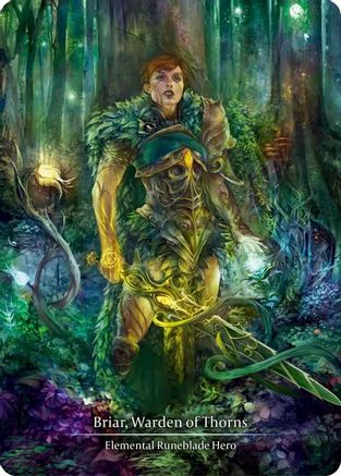 Briar, Warden of Thorns (Marvel) Cold Foil (ROS254) - Rosetta | Silver Goblin