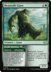 Beanstalk Giant [Duskmourn: House of Horror Commander] | Silver Goblin