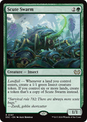 Scute Swarm [Duskmourn: House of Horror Commander] | Silver Goblin