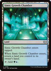 Simic Growth Chamber [Duskmourn: House of Horror Commander] | Silver Goblin