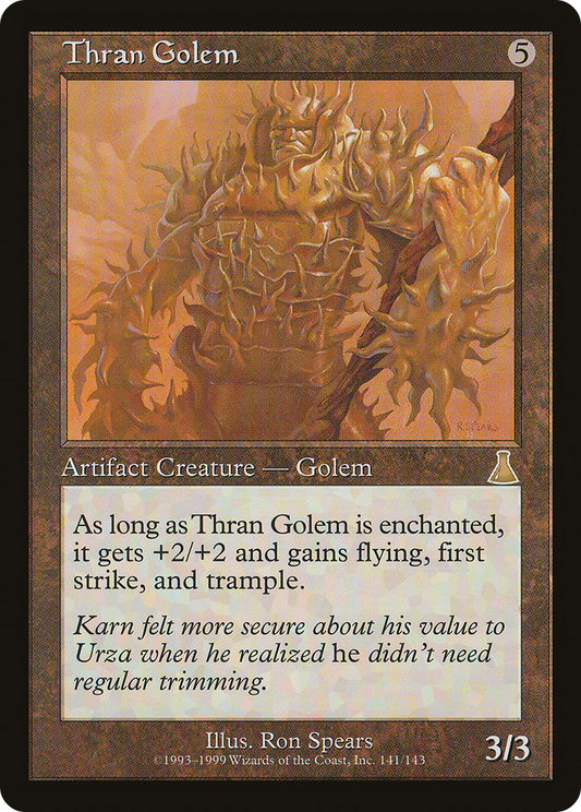 Thran Golem [Urza's Destiny] Foil