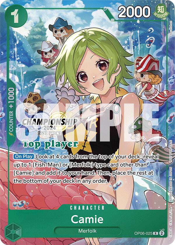 Camie (Championship 2024 Top Player Pack) [One Piece Promotion Cards] | Silver Goblin