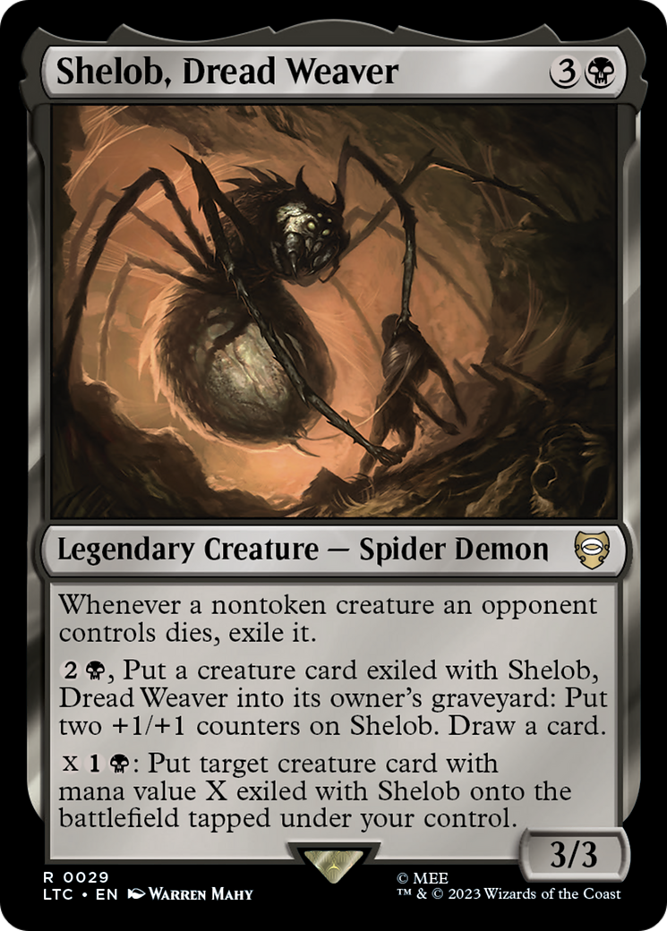 Shelob, Dread Weaver [The Lord of the Rings: Tales of Middle-Earth Commander] | Silver Goblin