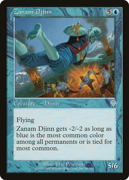 Zanam Djinn [Invasion] Foil