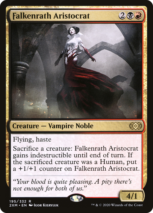 Falkenrath Aristocrat [Double Masters] Foil