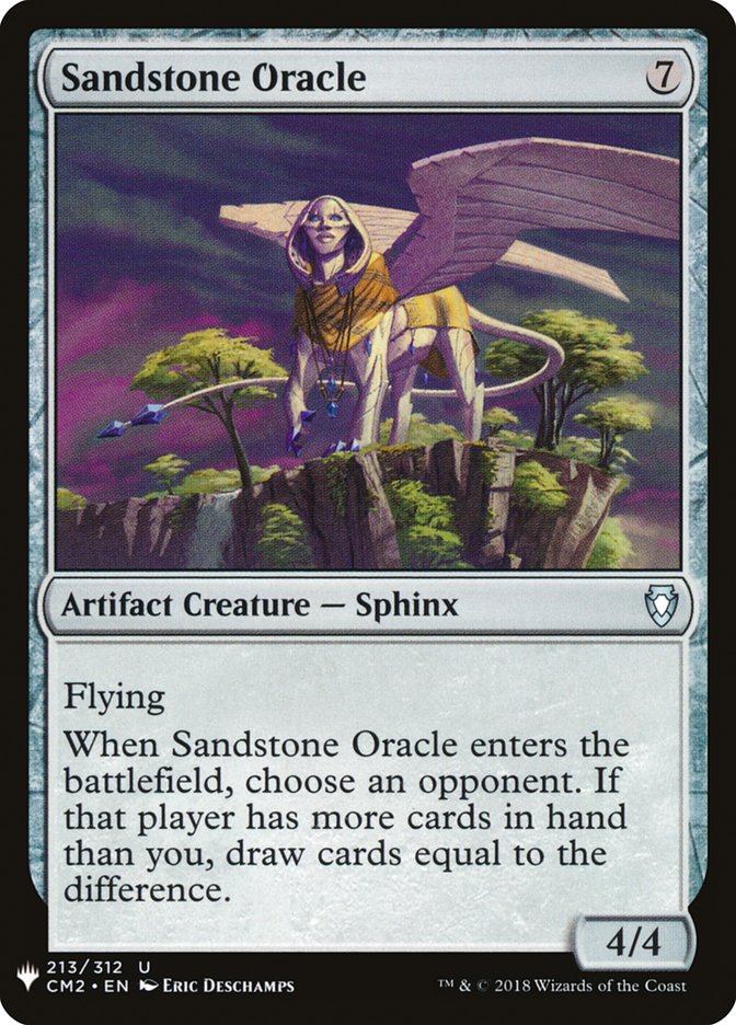 Sandstone Oracle [Mystery Booster] | Silver Goblin