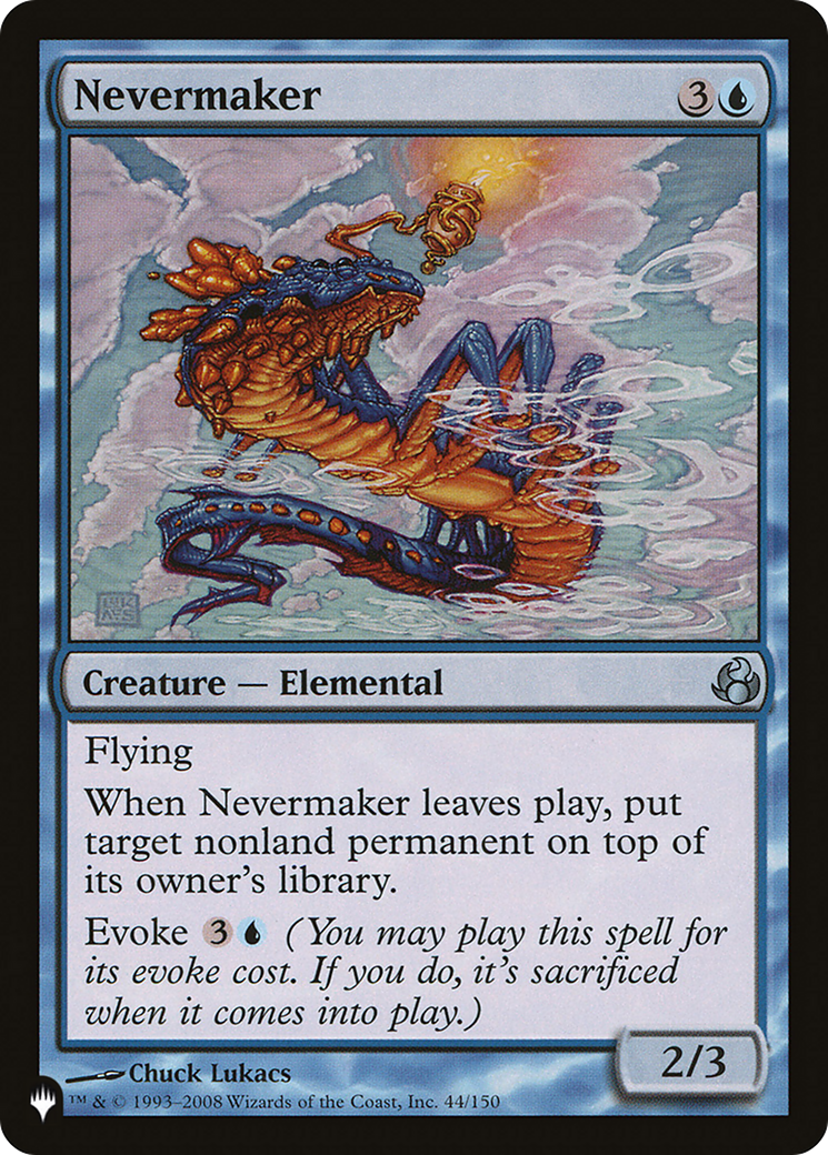 Nevermaker [The List Reprints] | Silver Goblin