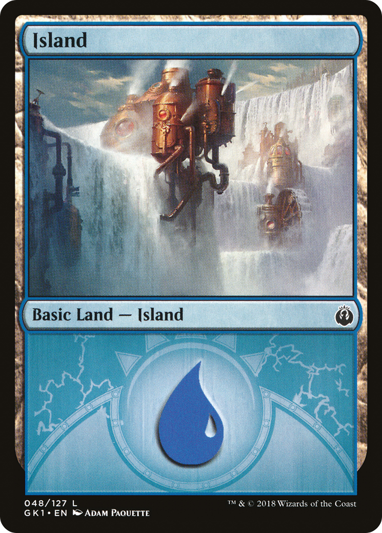 Island (48) [Guilds of Ravnica Guild Kit] | Silver Goblin