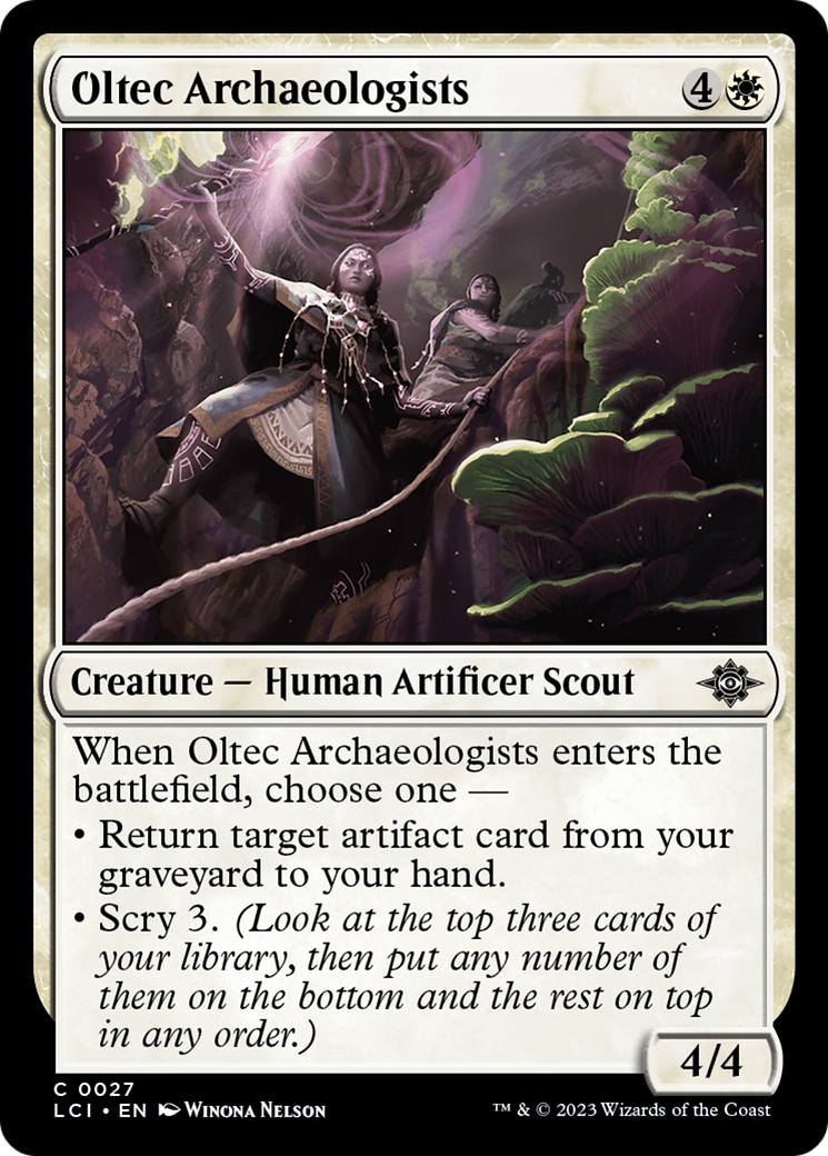 Oltec Archaeologists [The Lost Caverns of Ixalan] Foil