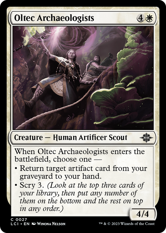 Oltec Archaeologists [The Lost Caverns of Ixalan] Foil