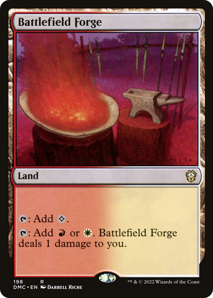 Battlefield Forge [Dominaria United Commander] | Silver Goblin