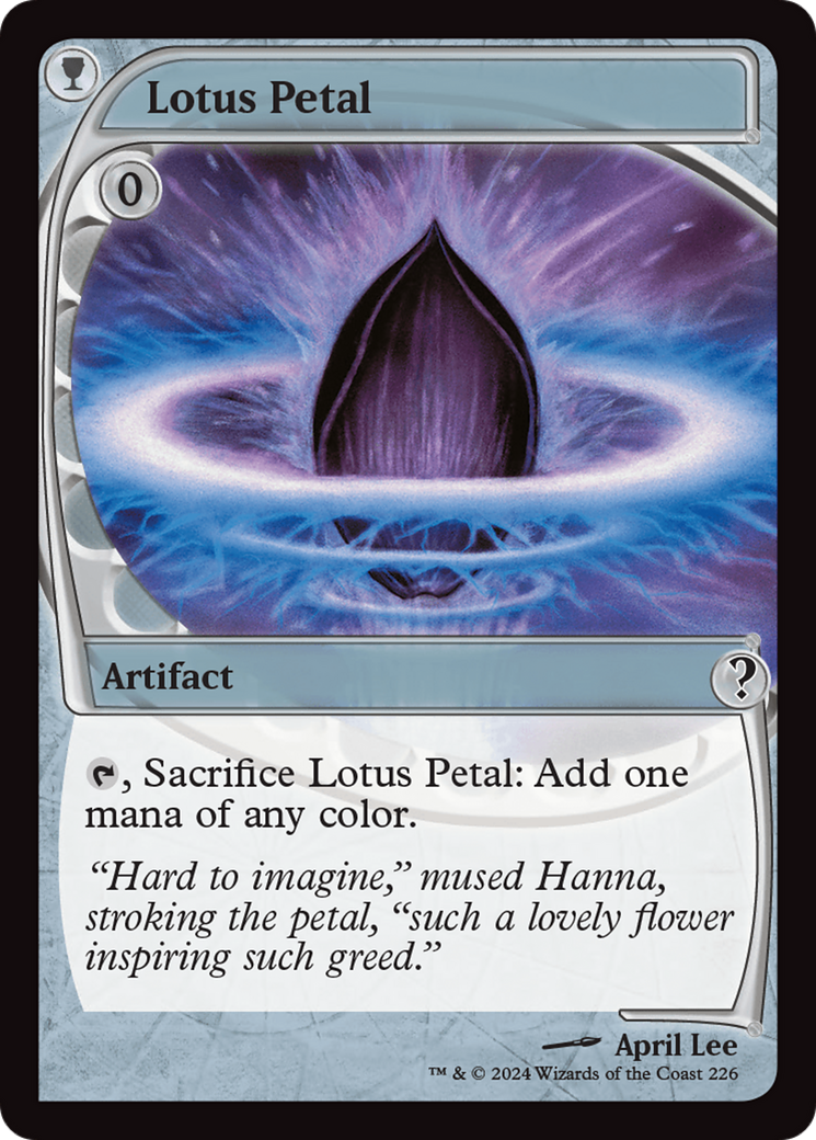 Lotus Petal (Future Sight) [Mystery Booster 2] Foil