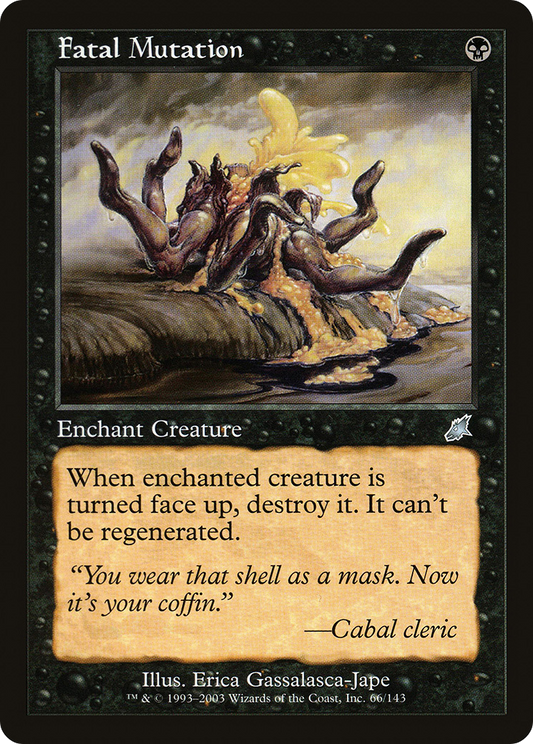 Fatal Mutation [Scourge] Foil