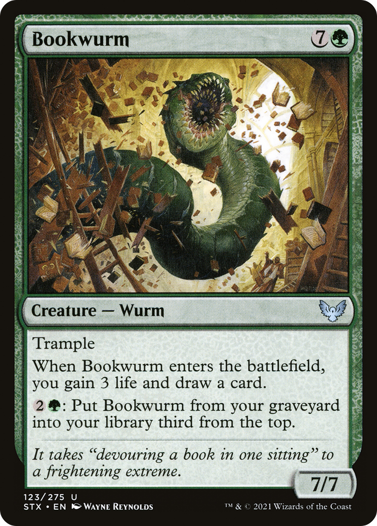 Bookwurm [Strixhaven: School of Mages] Foil