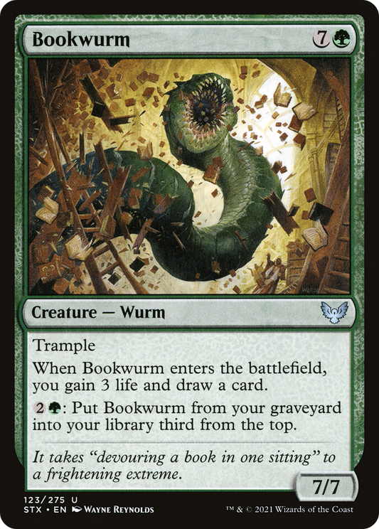 Bookwurm [Strixhaven: School of Mages] Foil