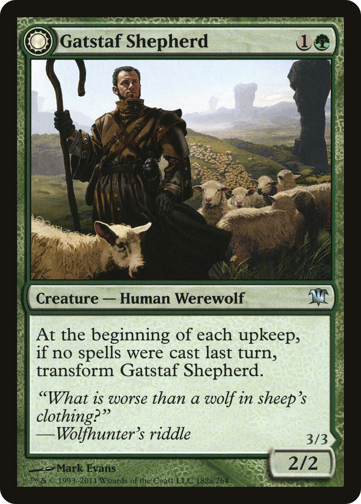 Gatstaf Shepherd // Gatstaf Howler [Innistrad] Foil