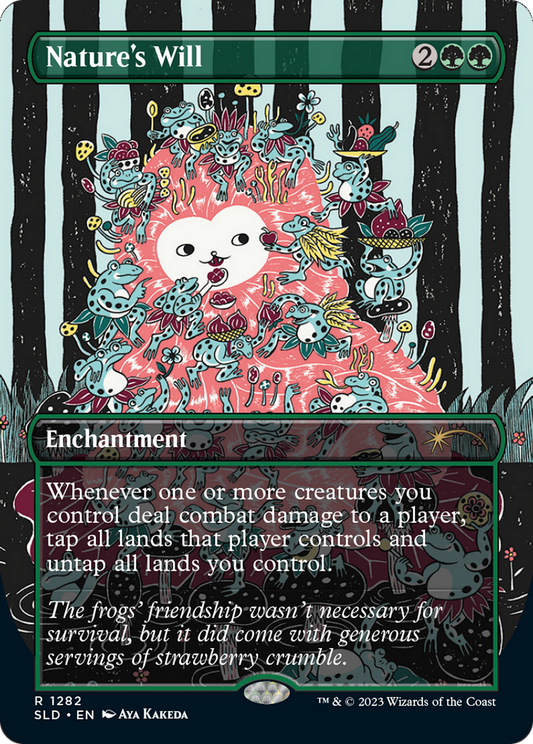 Nature's Will (Borderless) [Secret Lair Drop Series] Foil