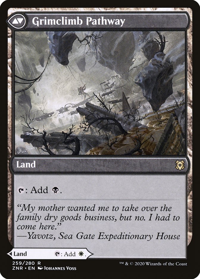 Brightclimb Pathway // Grimclimb Pathway [Zendikar Rising] Foil