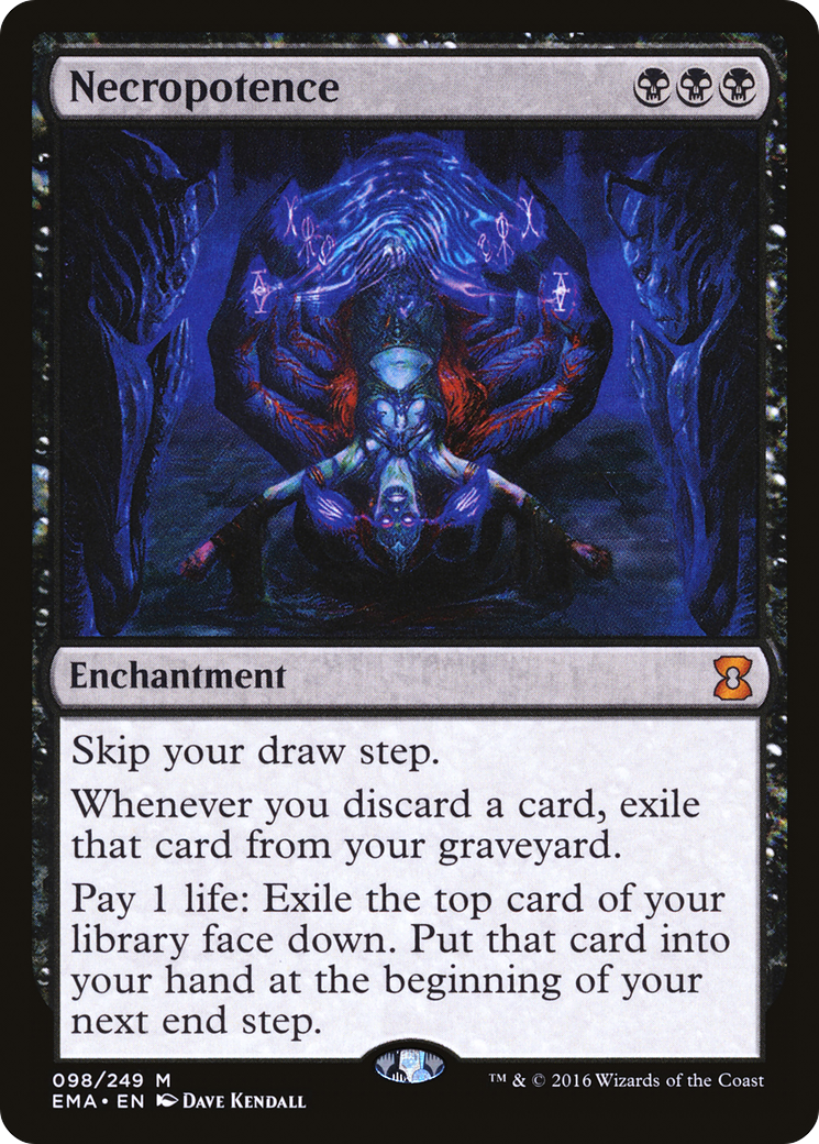 Necropotence (098) Foil - Eternal Masters