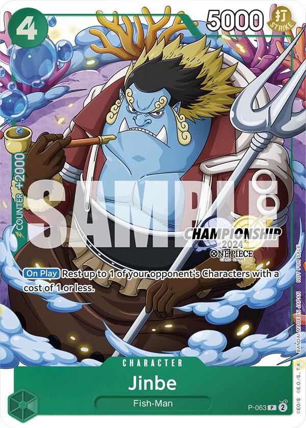 Jinbe (CS 2024 Event Pack Finalist) [One Piece Promotion Cards] | Silver Goblin