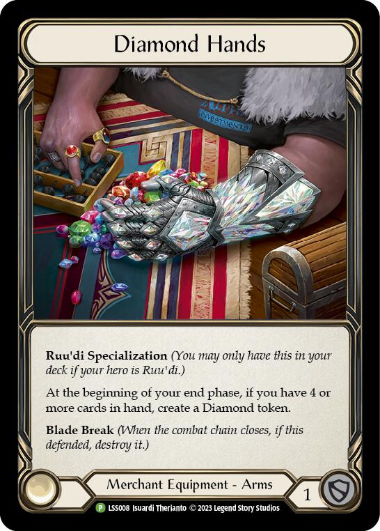 Diamond Hands [LSS008] (Promo)  Rainbow Foil | Silver Goblin