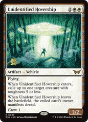 Unidentified Hovership [Duskmourn: House of Horror Prerelease Promos] | Silver Goblin