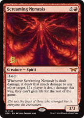 Screaming Nemesis [Duskmourn: House of Horror Prerelease Promos] | Silver Goblin