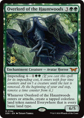 Overlord of the Hauntwoods [Duskmourn: House of Horror Prerelease Promos] | Silver Goblin