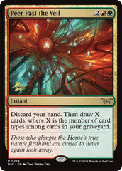 Peer Past the Veil [Duskmourn: House of Horror Prerelease Promos] | Silver Goblin