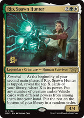 Rip, Spawn Hunter [Duskmourn: House of Horror Prerelease Promos] | Silver Goblin