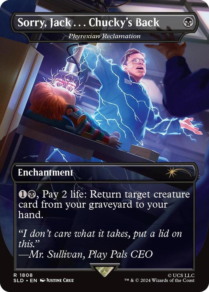 Sorry, Jack . . . Chucky's Back – Phyrexian Reclamation (1808) - Secret Lair Drop