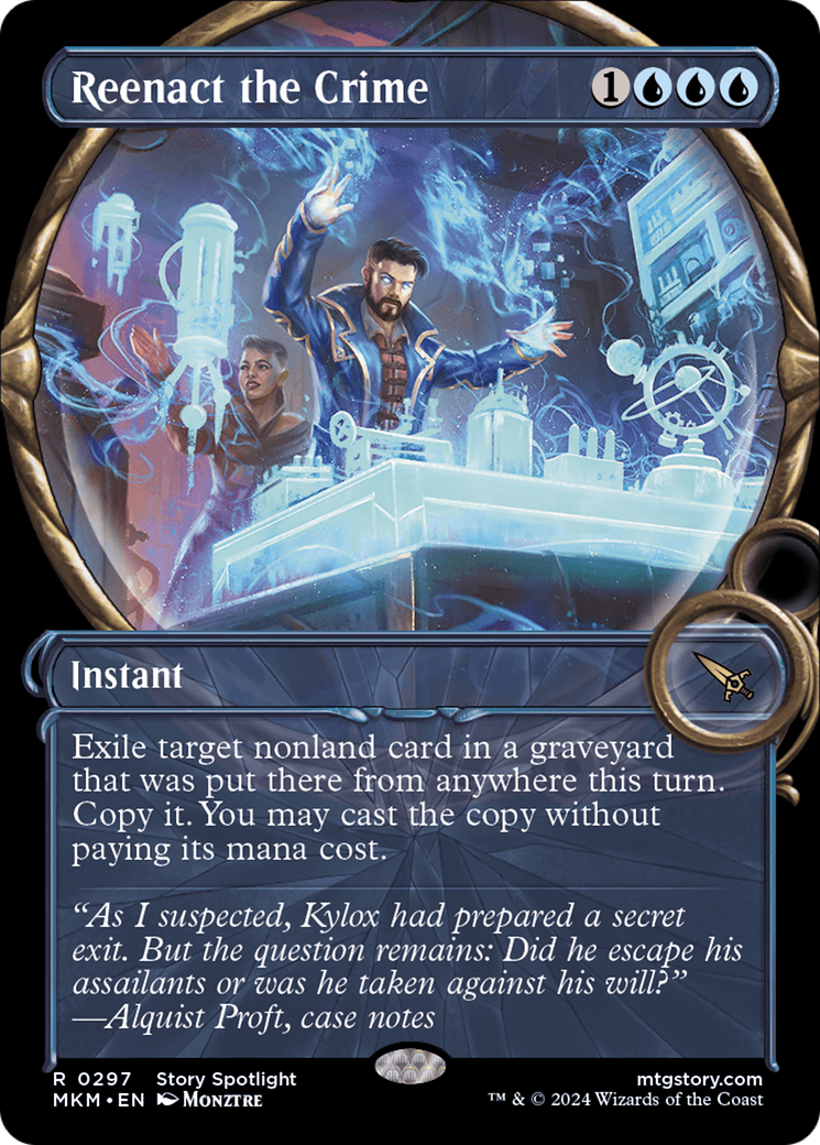 Reenact the Crime (Showcase) [Murders at Karlov Manor] Foil