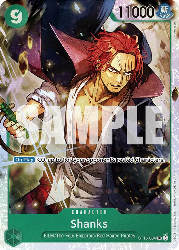 Shanks [Starter Deck: GREEN Uta] | Silver Goblin